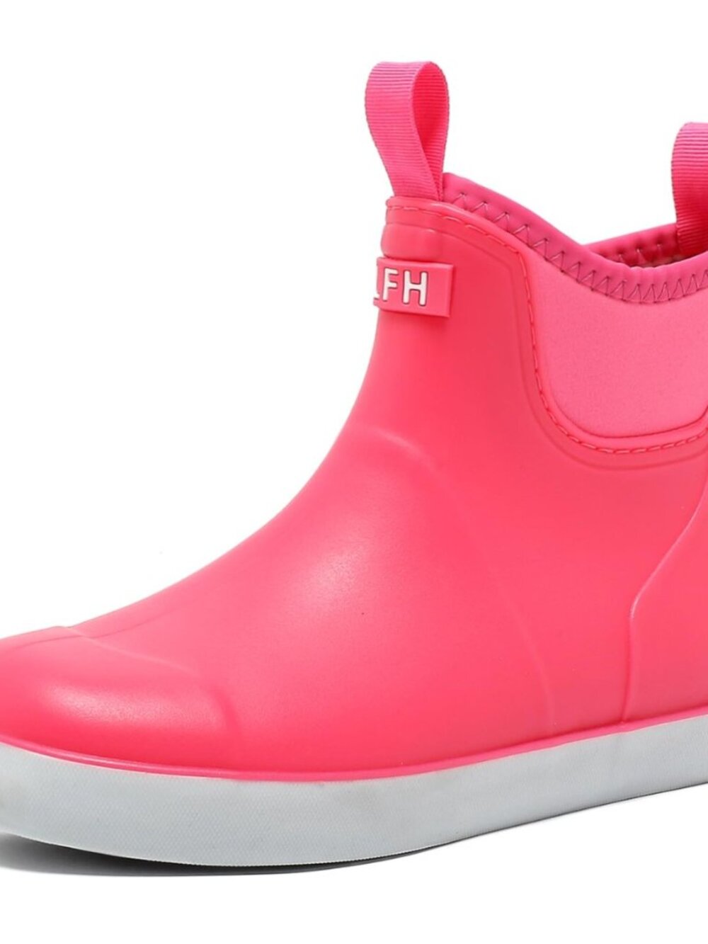 Women's Deck Boots Rubber Rain Boots Chelsea Ankle Booties